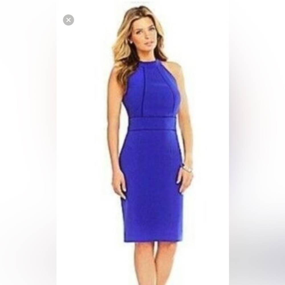 Katherine Kelly blue dress